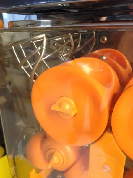 Соковыжималка для цитрусовых Foodatlas 2020AMM (настол, корпус прозр пласт, конт пласт,self-tap, GB)