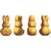 Блок-форма "Белка-Заяц" к печи ПЭМ-2У