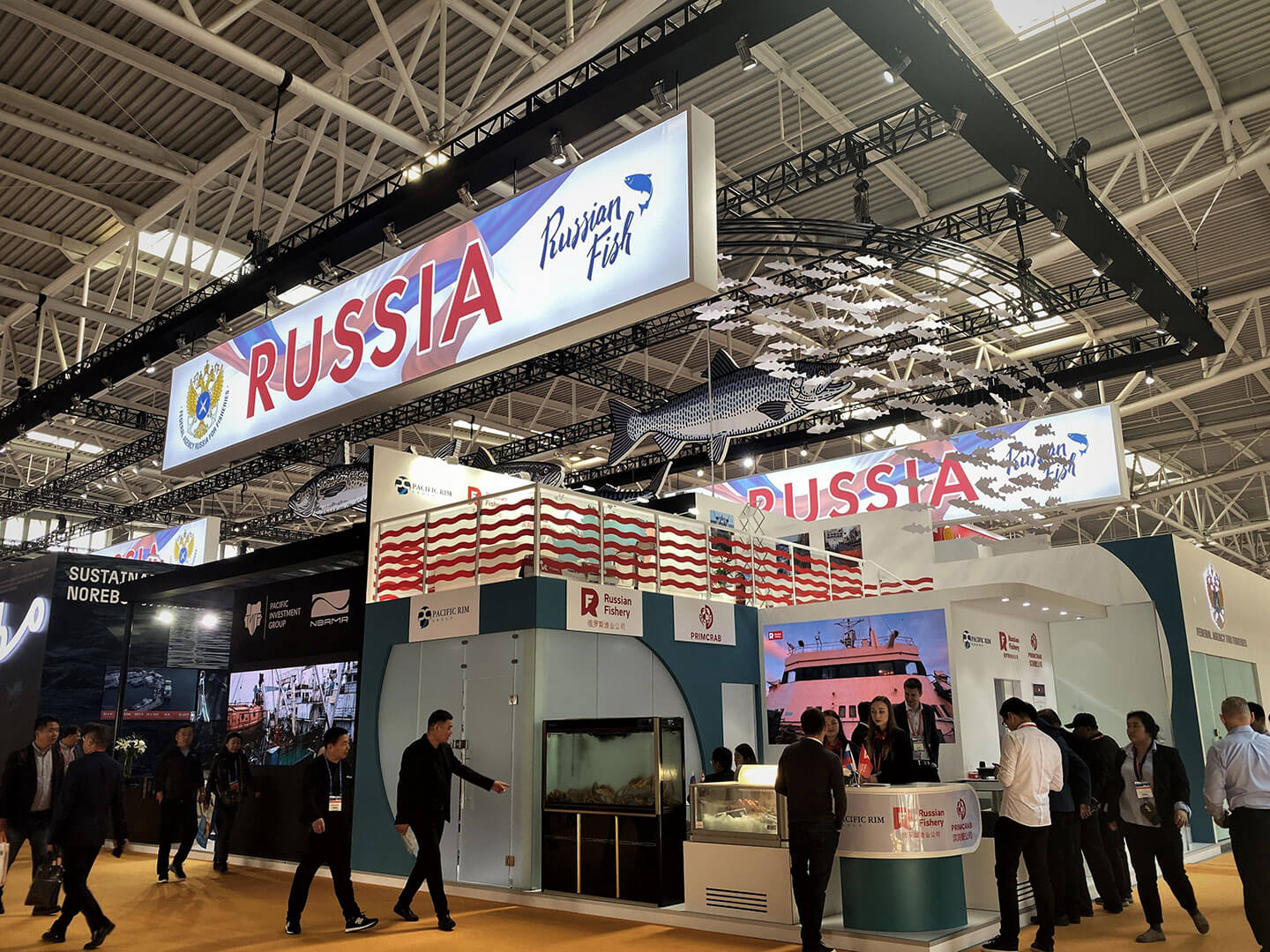Российские рыбопромышленники отлично выступили на China Fisheries & Seafood Expo 2019